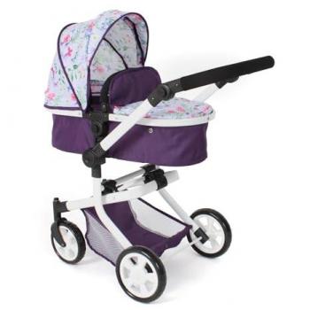 Cochecito de Muñecas Morado MIKA 2000 – Bayer Chic