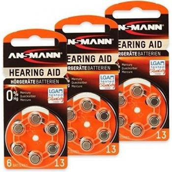 Piles zinc-air taille 13