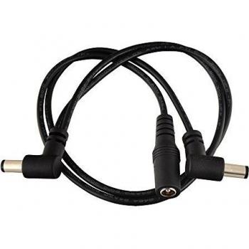 Mooer PDC2A Daisy Chain Kabel med 2 Vinklade Pluggar