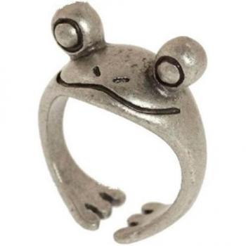 Anillo de boda con diseño de búho y ojos de colores