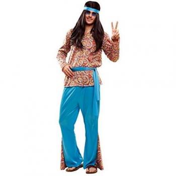 60's Hippie Psychedelic Costume – Men's Rainbow Vibes
