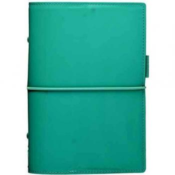 Filofax Agenda Personnalisé Domino Turquoise 2018