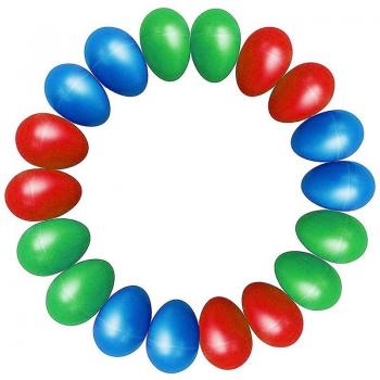 18pcs Kids Percussion Egg Shakers