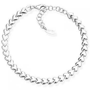 AMEN Bracciale Argento Cuori BRRHB
