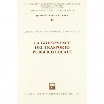 La governance del trasporto pubblico locale