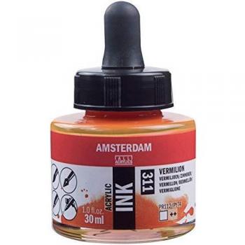Amsterdam Akryltinte Zinnober 30 ml