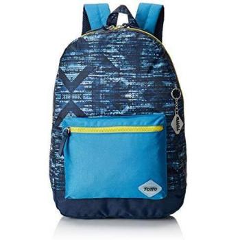 One-Size Blue Totto Vetus Backpack – Unisex