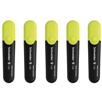 Schneider Schreibgeräte Textmarker Job 1505 Gelb 1 mm, 5 mm
