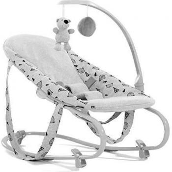 Hauck Bouncer Grigio: Nascita a 9 kg, Maniglie Trasporto e Arco Giochi