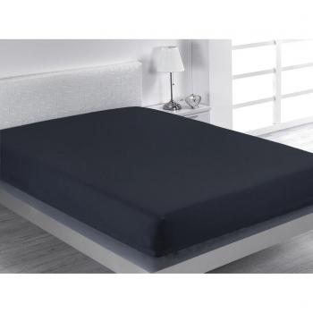 Sabanalia Nero 135x200 Lenzuolo con Angoli Flessibili