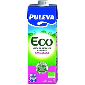 Leche Desnatada Ecológica Puleva 1 L