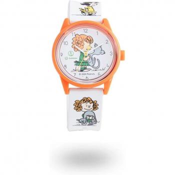Reloj Peanuts Furlong Frieda Solar Naranja