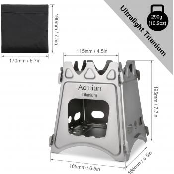 Aomiun Wood Burning Camping Stove