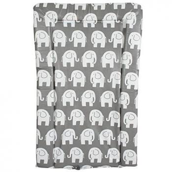 My Babiie Grey Elephants Portable Changing Mat