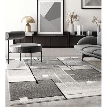 Peau Dense Pearl – Tapis de Chambre 160x220, Gris