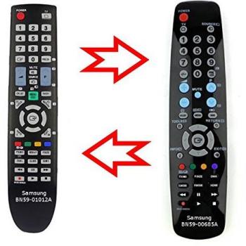 Black Remote for Samsung BN59-01012A