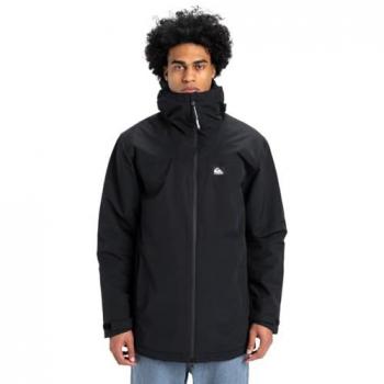 Quiksilver Parka Overcast 3K Nero XL – Con Cappuccio