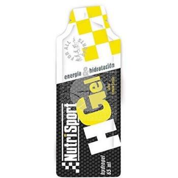 Hgel Citron NutriSport – Gel énergétique 18 pcs, sans caféine