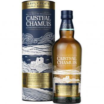 Caisteal Chamuis 12 Years Old Heavily Peated Whisky 46% Vol. 0,7l in Geschenkverpackung