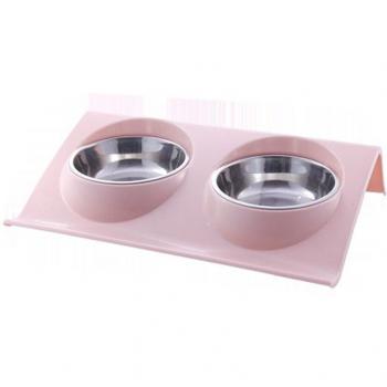 Durable Dual-Purpose Dog & Cat Feeder Bowl