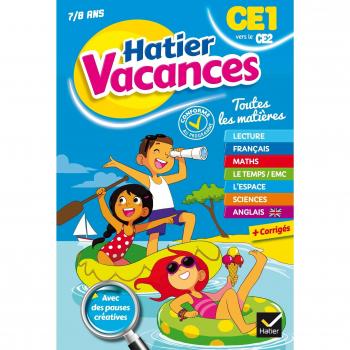 Hatier Vacances CE1 vers le CE2 : Toutes les matières