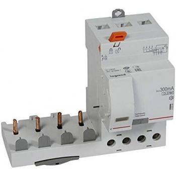 Différentiel Legrand – 410546, Vis DX³, 4P, 400 V, 63 A, Type F, 300 mA