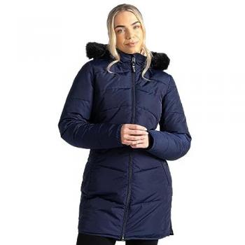 Dare 2b Women's Striking III Water Repellent Mid-Length Padded Jacket, Size 8