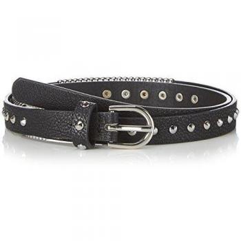 PIECES Cinturón Pcrenata Slim Jeans Mujer, negro 85 cm