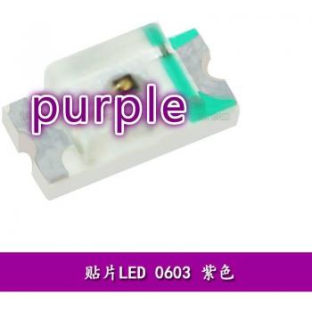 LED SMD 100pcs luz ultra brillante 400‑420 nm
