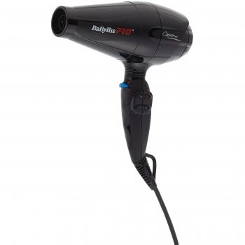 Caruso Babyliss Pro Haartrockner Modell BAB6510IE – Ionen, Schwarz
