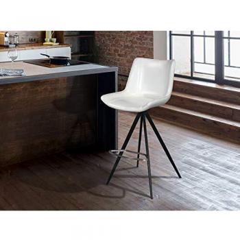 Taburete Moderno Samoa Blanco