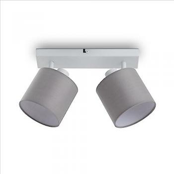 Lampada a Sospensione e da Parete LED ANIKA E14 Grigio