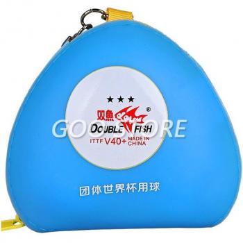 Double Fish Silica Gel Ping Pong Ball Holder