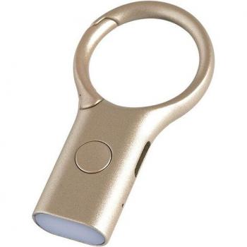 Mini Lampe de Poche avec Porte-Clés NOMADAY LIGHT LEXON ABS or