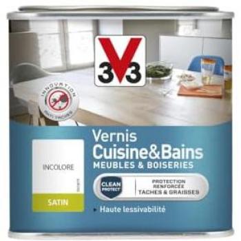 Vernis Cuisine & Bain V33 Incolore Satin 0,5L