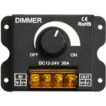 Controlador Unicolor LED 12‑24 V 30 A