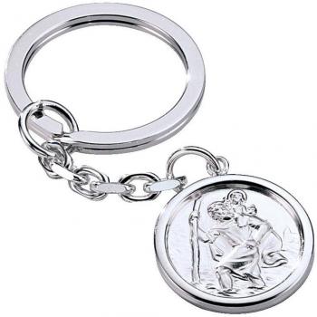 Silber Schlüsselanhänger „000“ – Unisex-Design, WENZ