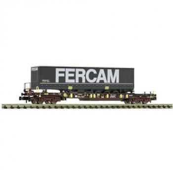 Carro di Trasporto Fleischmann AAE T3 con Semi-Furgone Fercam