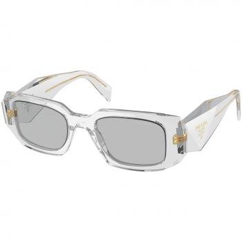 Grijze Prada PR 17WSF zonnebril voor vrouwen – Aziatisch design, 12R30B