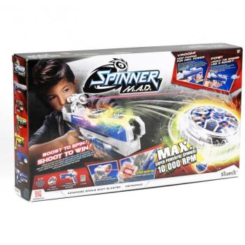 Lanceur de Toupies SPINNER MAD avec Pointeur Laser