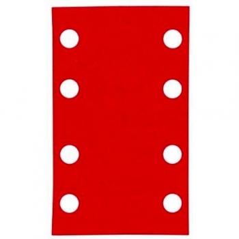Feuilles abrasives Bosch C430, 80 x 133 mm, 240g, pack de 10 pièces avec velcro et perforations