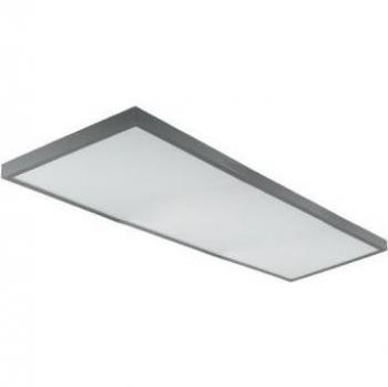 Paneles LED Aluminium 119,8x4,5cm con difusor gris
