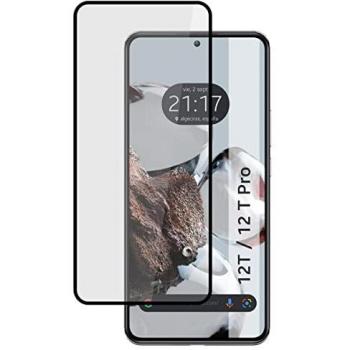 Protector Templado Completo 5D Negro para Xiaomi 12T / 12T Pro 5G
