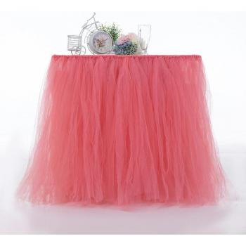 Falda de mesa tutú para eventos y celebraciones