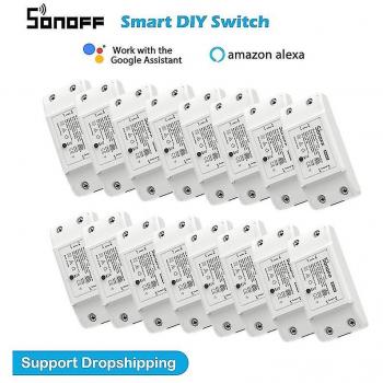 Interrupteur Connecté Tanyun 1-20pcs Sonoff Basic R2