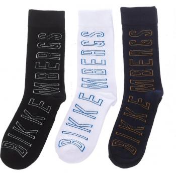 Bikkembergs Men's BF012 Long Cane Tennis Socks
