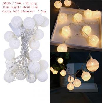 Décoration Lumineuse de Mariage en Boules