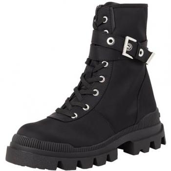 Botas Casual de Estilo Negro Desigual Outlet