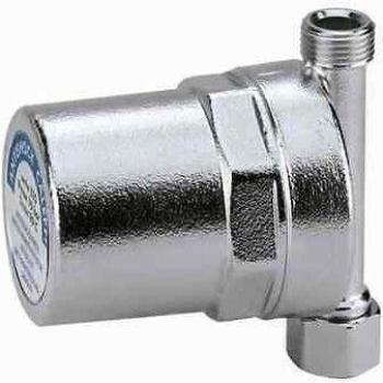 Caleffi Wasserschlagdämpfer Antishock verchromt, 3/8 IG x 3/8 AG