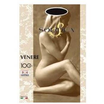 Solidea By Calzificio Pinelli Collant Venere 100 Nudo Nero 5XXL